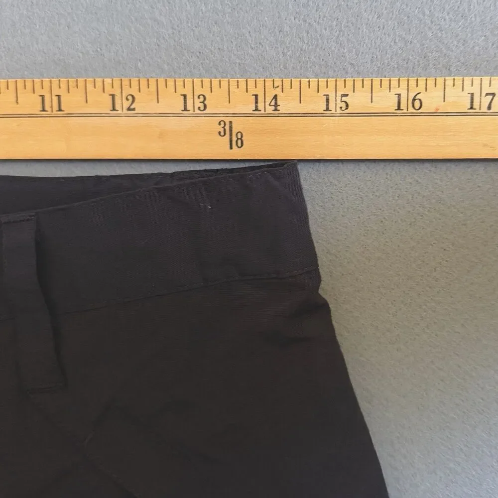 Alo Yoga Edge Trouser Black Cargo Pants Wide Leg Womens Small Activewear